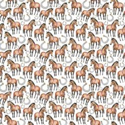 Horse and Horseshoe Pattern seamless (Sublimation Sheet)