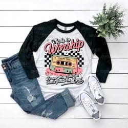 Made To Worship DTF Transfer