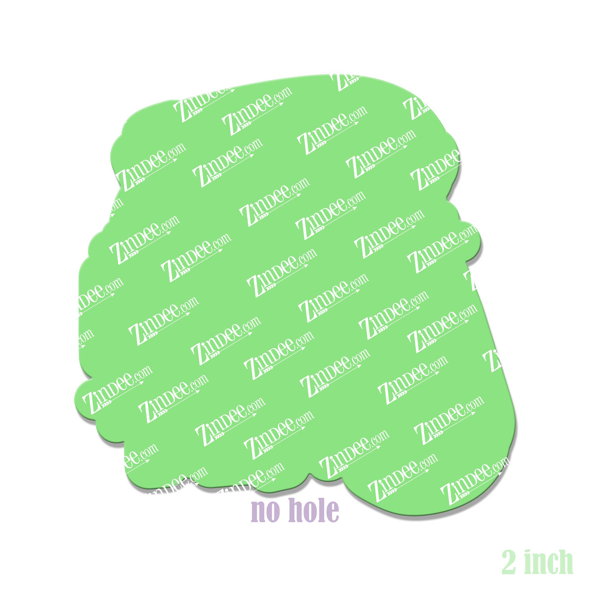 Pew Pew Bar Code Scanner Acrylic Blank- Sticker- UV DTF (2 inch) NO HOLE - Image 2