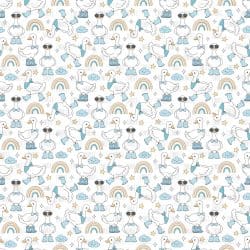 Silly Goose Blue seamless (Sublimation Sheet)
