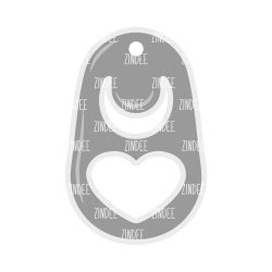 Soda Can Pop Tab Acrylic Blank- Sticker- UV DTF (3 inch)