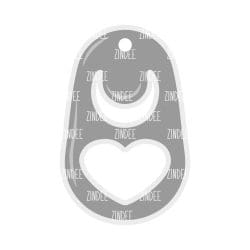 Soda Can Pop Tab – Acrylic Keychain Blank (3") | Optional Sticker or UV DTF