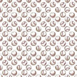 Vintage Baseballs seamless (vinyl)