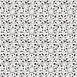 Volleyball Cheetah seamless (vinyl)