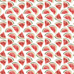 Watermelon Slice Watercolor seamless (vinyl)