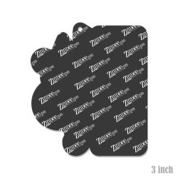 Alternative view of Band Tag Acrylic Blank- Sticker- UV DTF (3 inch)