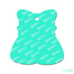 Alternative view of Candy Corn Cherries Acrylic Blank- Sticker- UV DTF (1.5 inch)