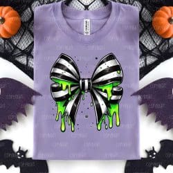 Drippy Slime Bow DTF Transfer
