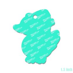 Alternative view of Goose Witch Hat Acrylic Blank- Sticker- UV DTF (1.5 inch)