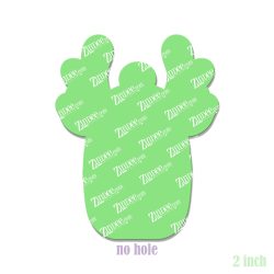 Alternative view of Reindeer Bottle Acrylic Blank- Sticker- UV DTF (2 inch) NO HOLE