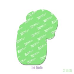 Alternative view of Santa Bottle Acrylic Blank- Sticker- UV DTF (2 inch) NO HOLE