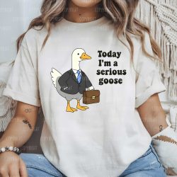 Serious Goose DTF Transfer