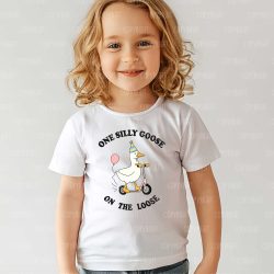 Silly Goose On The Loose DTF Transfer