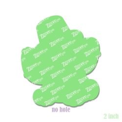 Alternative view of Thanksgiving Cactus Acrylic Blank- Sticker- UV DTF (2 inch) NO HOLE