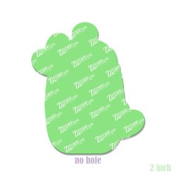 Alternative view of Valentines Bottle Acrylic Blank- Sticker- UV DTF (2 inch) NO HOLE