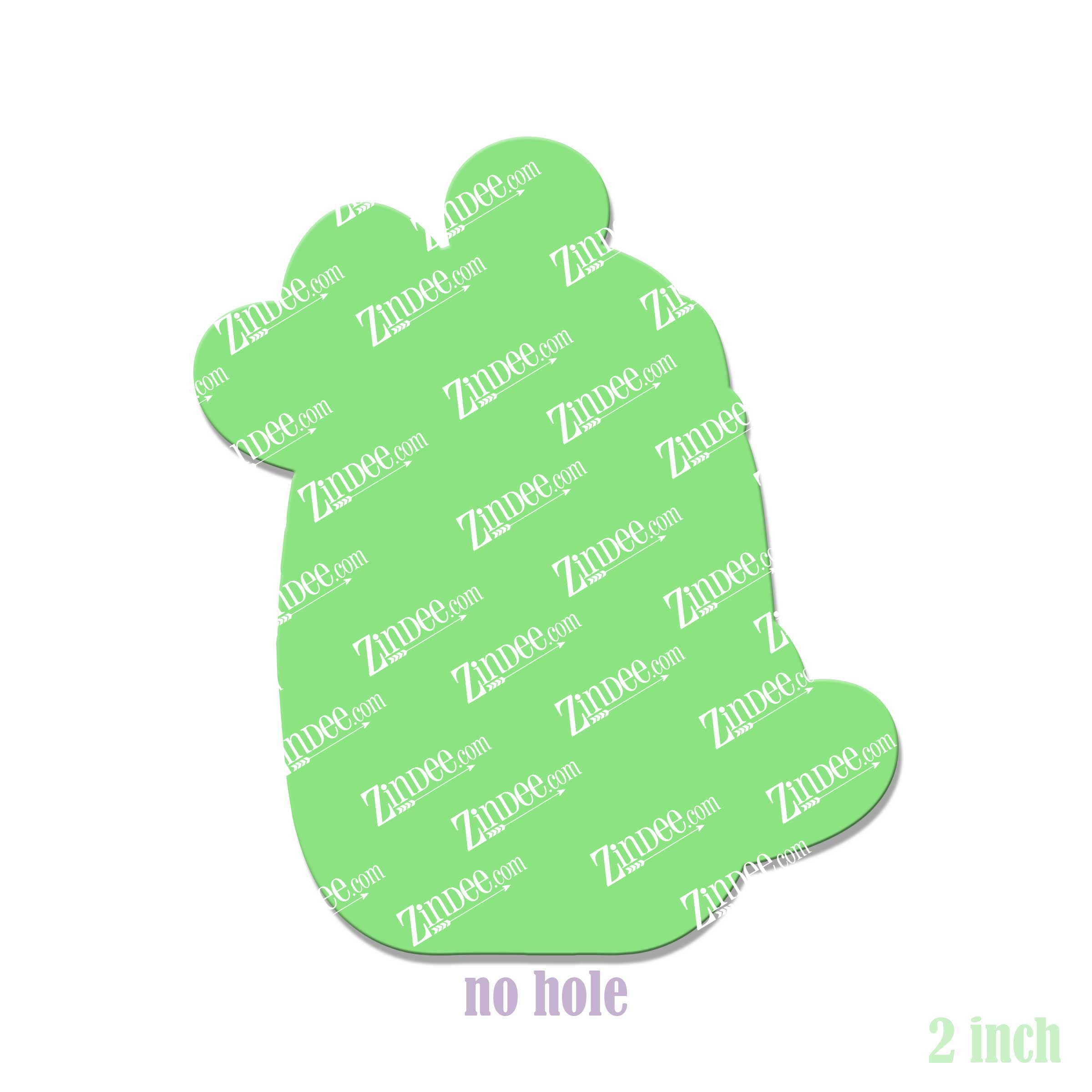 Valentines Bottle Acrylic Blank- Sticker- UV DTF (2 inch) NO HOLE - Image 2