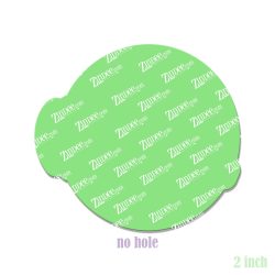 Alternative view of Anatomical Eye Acrylic Blank- Sticker- UV DTF (2 inch) NO HOLE