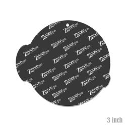 Alternative view of Anatomical Eye Acrylic Blank- Sticker- UV DTF (3 inch)