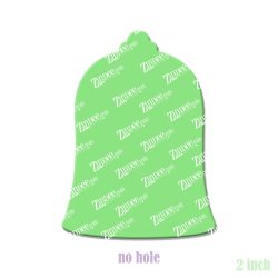 Rose In Glass Acrylic Blank- Sticker- UV DTF (2 inch) NO HOLE