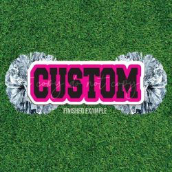 Custom-Spirit Stick-Cheer Stick-Acrylic Blank Only