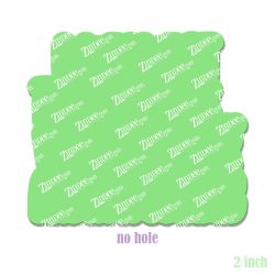 Alternative view of I Respect The Rules Acrylic Blank- Sticker- UV DTF (2 inch) NO HOLE