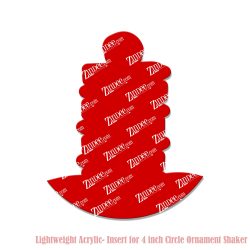 Alternative view of Sign Post (8) Christmas Ornament Insert (4 inch)