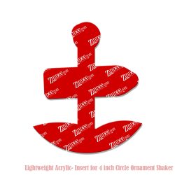 Alternative view of Sign Post (SINGLE) Christmas Ornament Insert (4 inch)