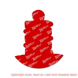 Alternative view of Sign Post (6) Christmas Ornament Insert (4 inch)