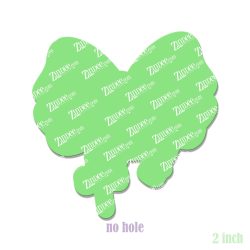 Alternative view of Butterfly Needle Bow Acrylic Blank- Sticker- UV DTF (2 inch) NO HOLE