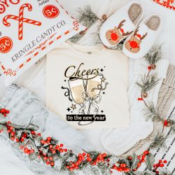 Cheers New Years DTF Transfer