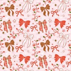 Christmas Bows seamless (vinyl)