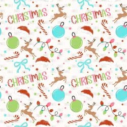 Classic Christmas seamless (vinyl)