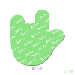 Alternative view of Hand Love Sign Language Acrylic Blank- Sticker- UV DTF (2 inch) NO HOLE