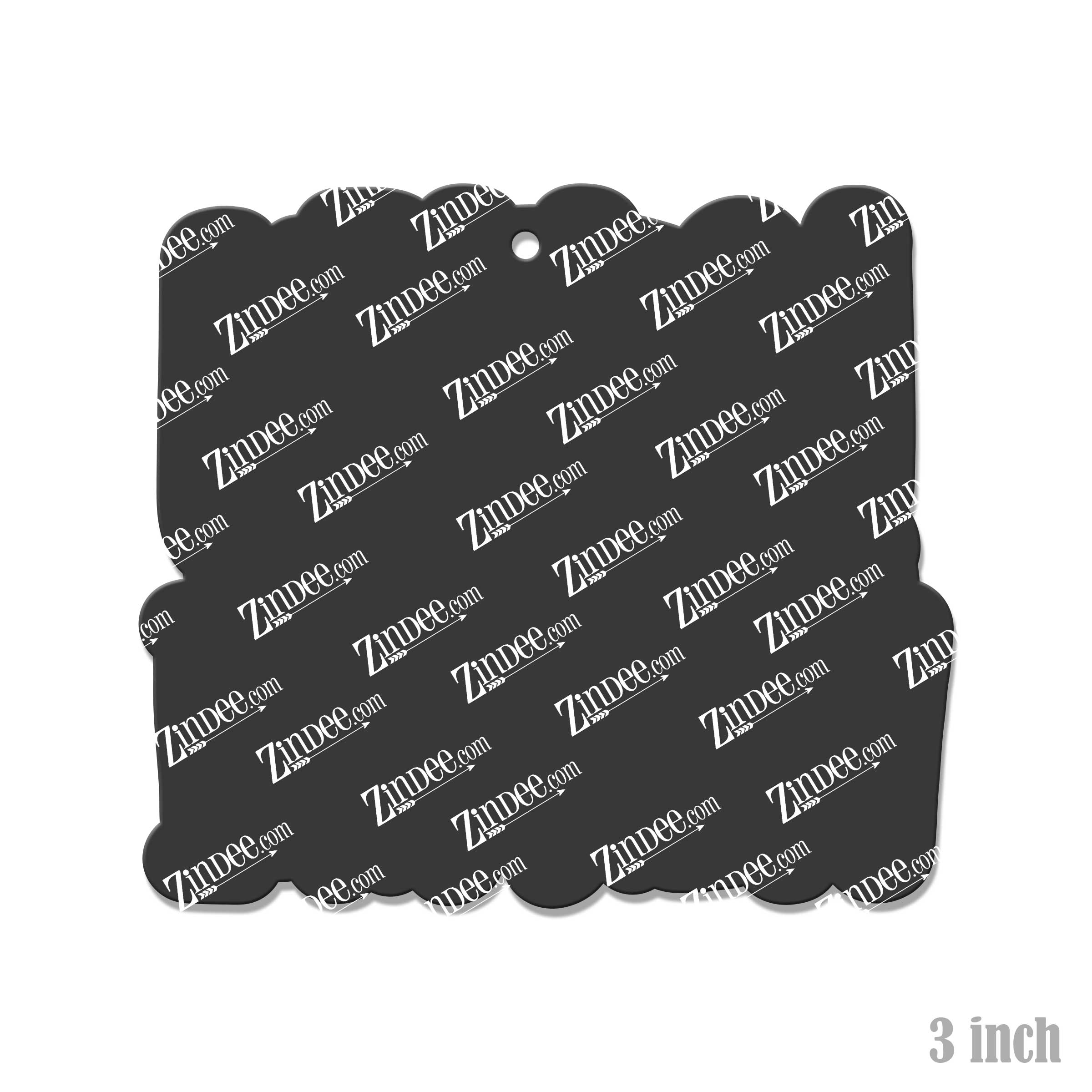 Hello I'm New Acrylic Blank- Sticker- UV DTF (3 inch) - Image 2