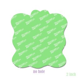 Alternative view of Let Me Tell You About My Jesus Acrylic Blank- Sticker- UV DTF (2 inch) NO HOLE