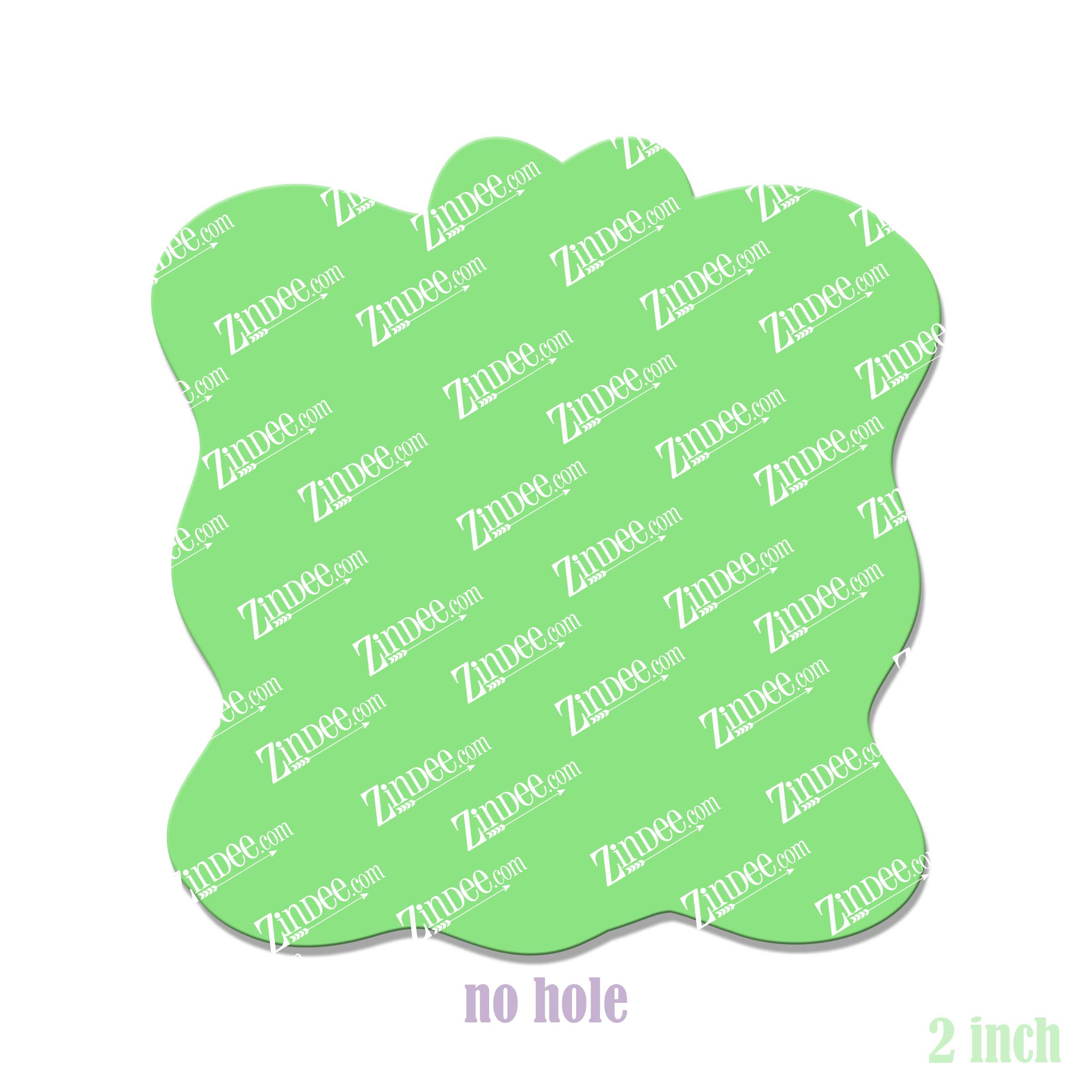 Let Me Tell You About My Jesus Acrylic Blank- Sticker- UV DTF (2 inch) NO HOLE - Image 2