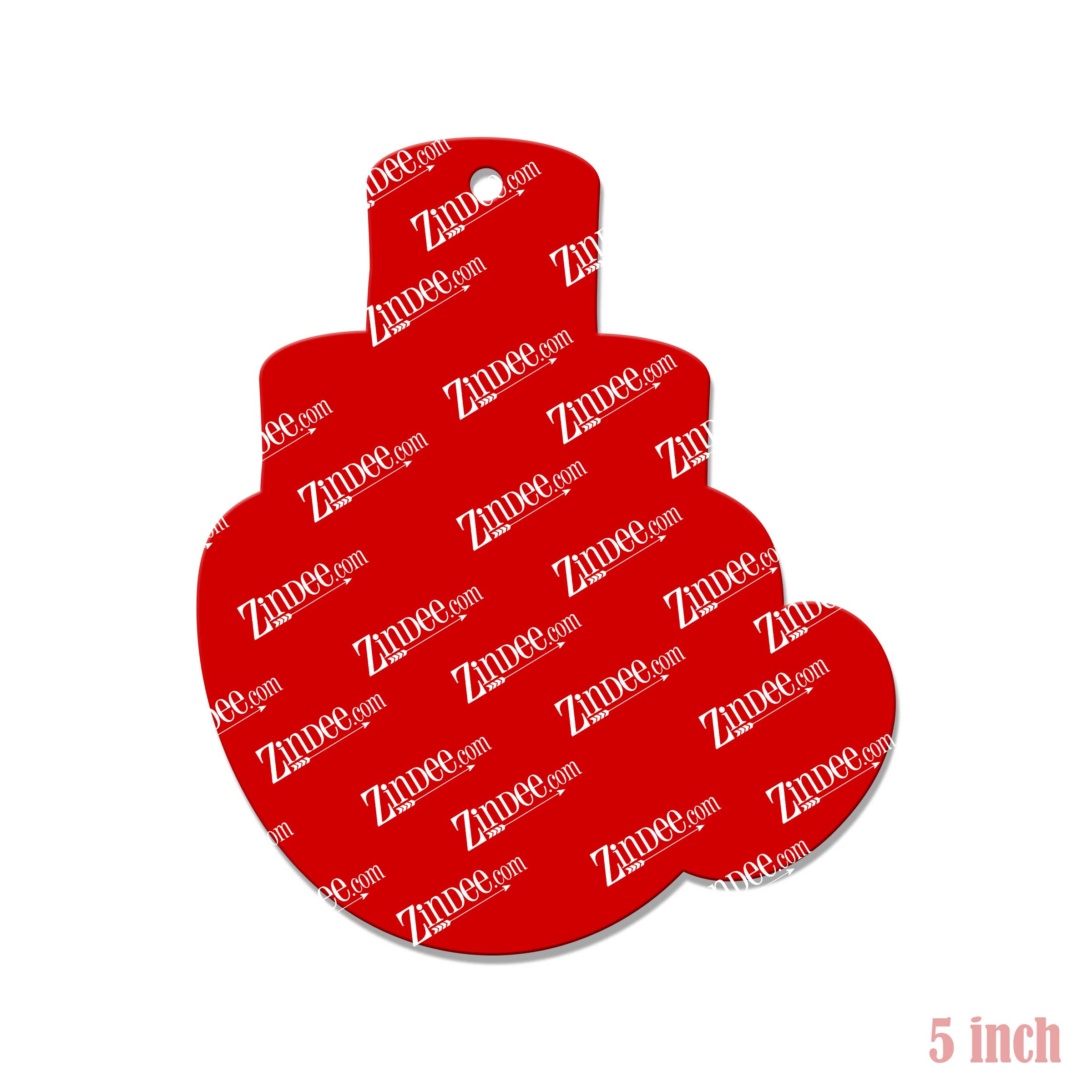 Marshmallow Mug Ornament (3) acrylic blank (5 inch)