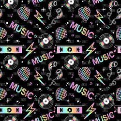 Neon Music seamless (vinyl)
