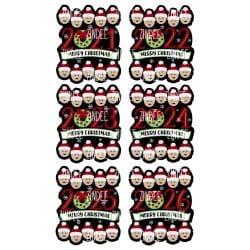 Ornament Family of 10 - Image 2