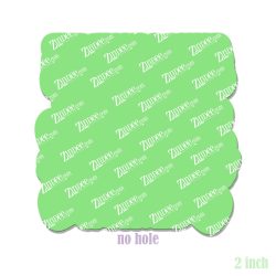 Alternative view of Jingle Some of the Way Acrylic Blank- Sticker- UV DTF (2 inch) NO HOLE