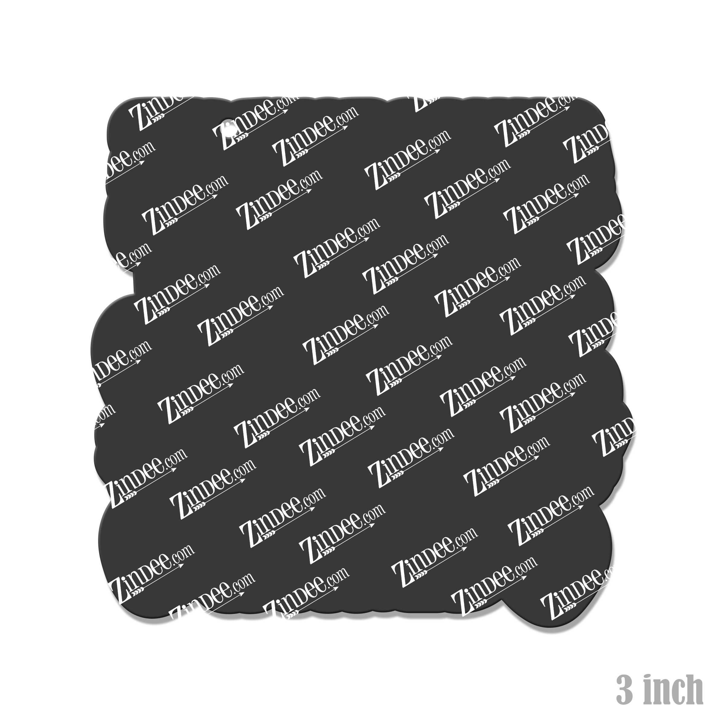 Jingle Some of the Way Acrylic Blank- Sticker- UV DTF (3 inch) - Image 2