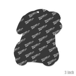 Alternative view of Toy Car Christmas Acrylic Blank- Sticker- UV DTF (3 inch)