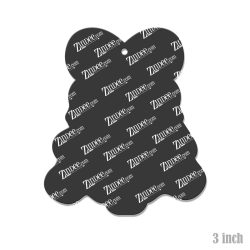 Alternative view of Tree Drapey Bow Acrylic Blank- Sticker- UV DTF (3 inch)