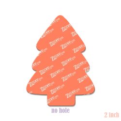 Christmas Tree Cake 2 inch (lightweight acrylic) NO HOLE