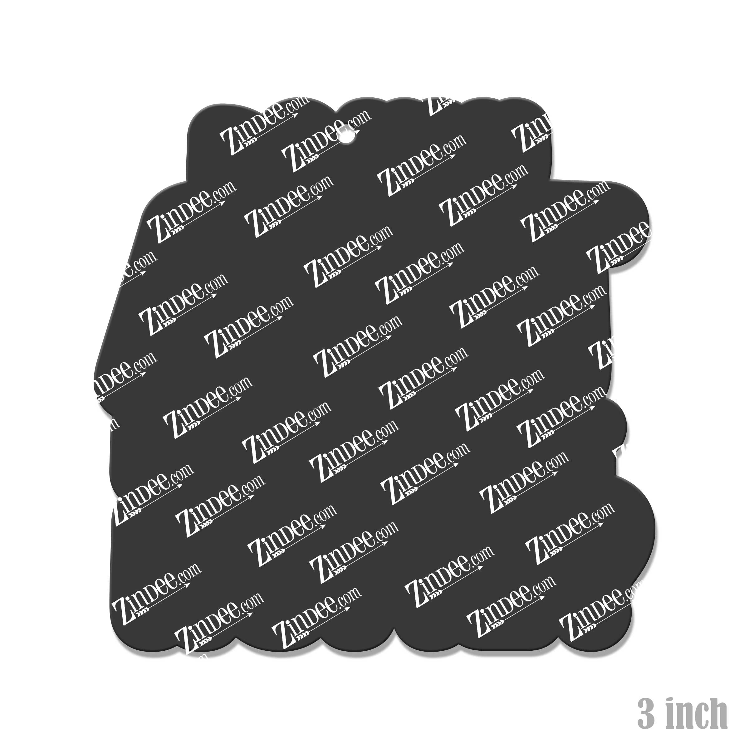 Do You Act Like This Acrylic Blank- Sticker- UV DTF (3 inch) - Image 2