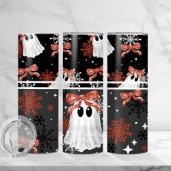 Lace Ghostie (Sublimation Wrap) 20 oz Skinny
