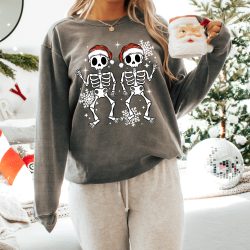 Santa Skellies DTF Transfer
