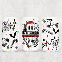 Summoning Christmas UV DTF Can Wrap