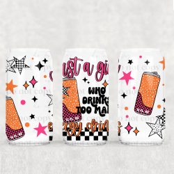 Too Many Energy Drinks UV DTF Can Wrap