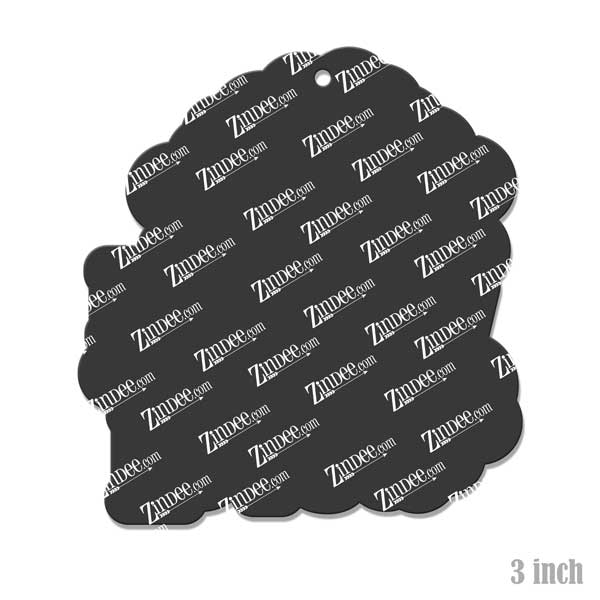 Poppin with Love Acrylic Blank- Sticker- UV DTF (3 inch) - Image 2